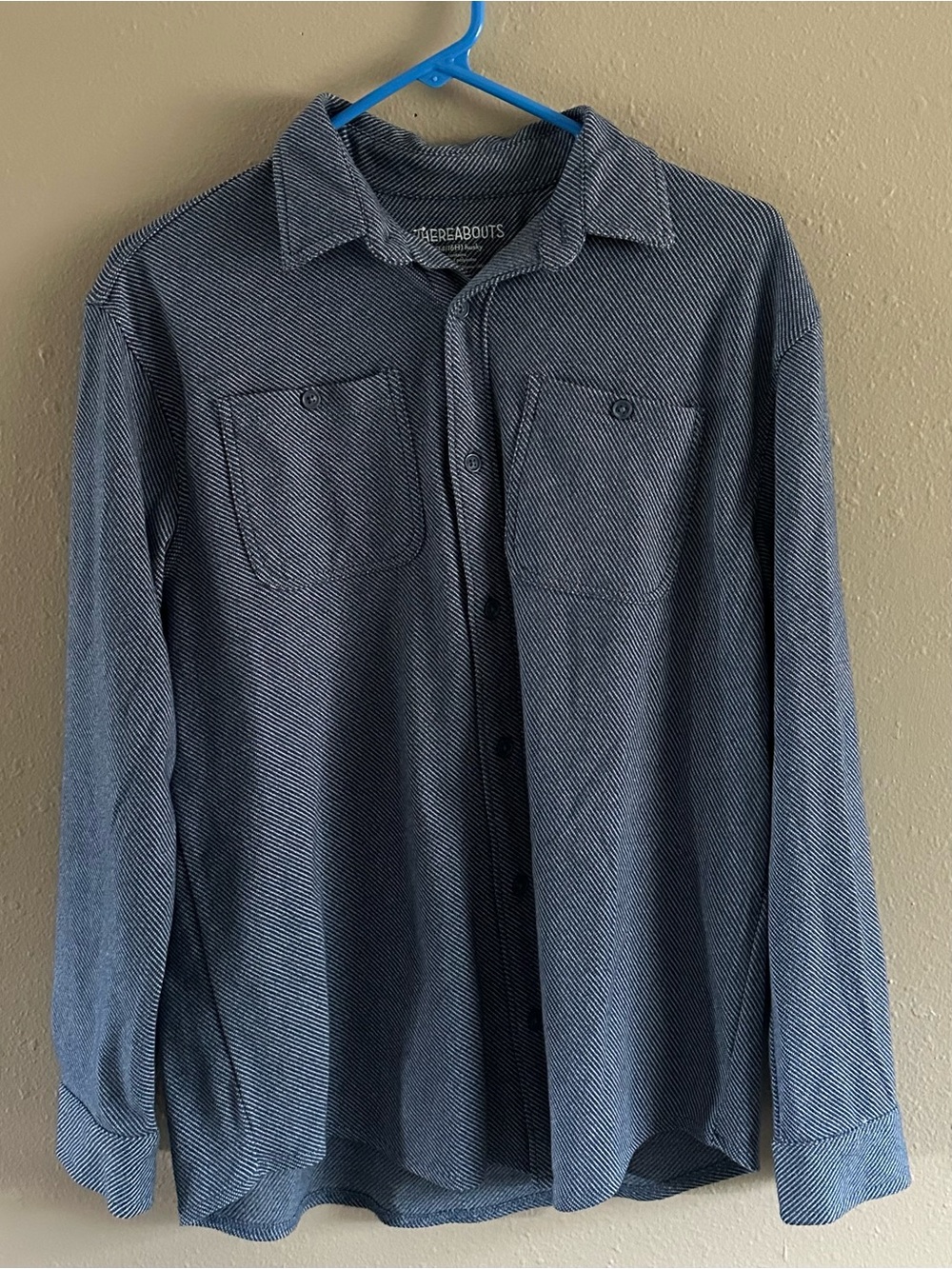 Thereabouts Boys' Blue Button-Down Shirt